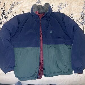 Vintage 90’s Nautica Reversible Winter Coat